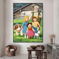 Heidi Girl of the Alps Poster – HD Waterproof Wall Stickers