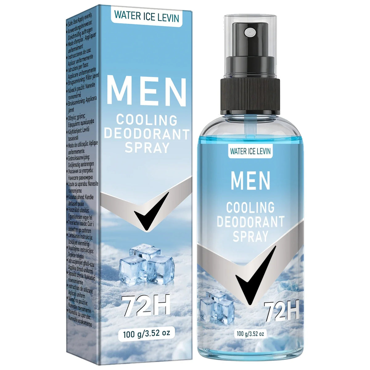 Men's Cooling Deodorant Spray with Niacinamide | 100ml
