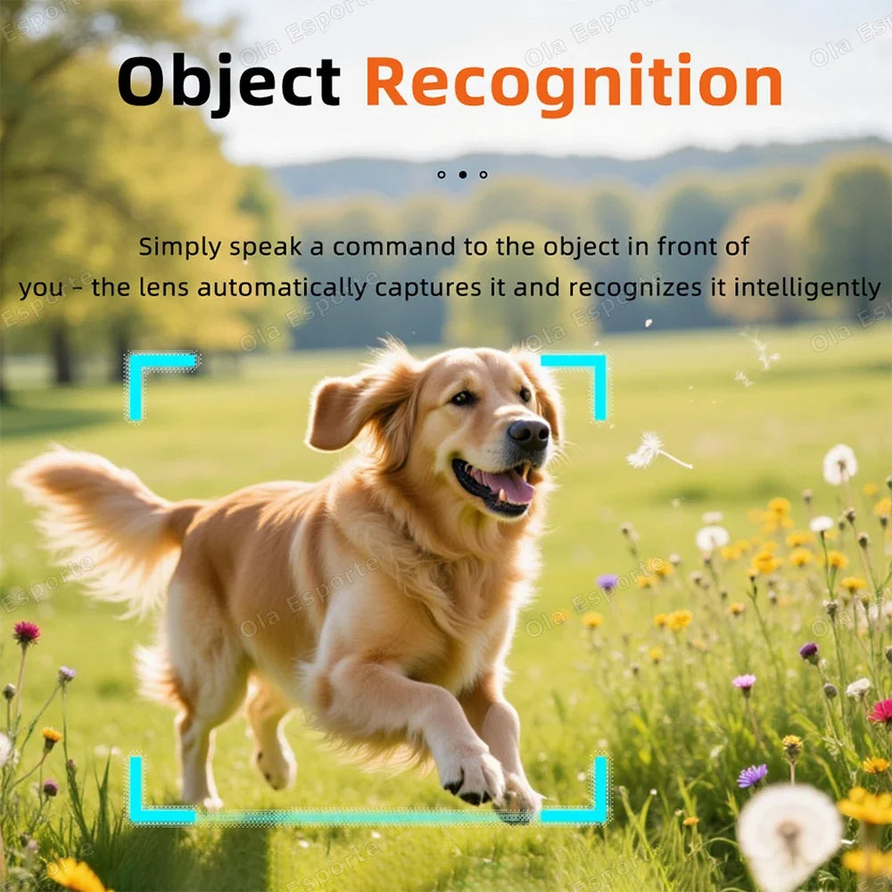 Sunscreen Smart Glasses AI Translation TF Card Bluetooth Conversation