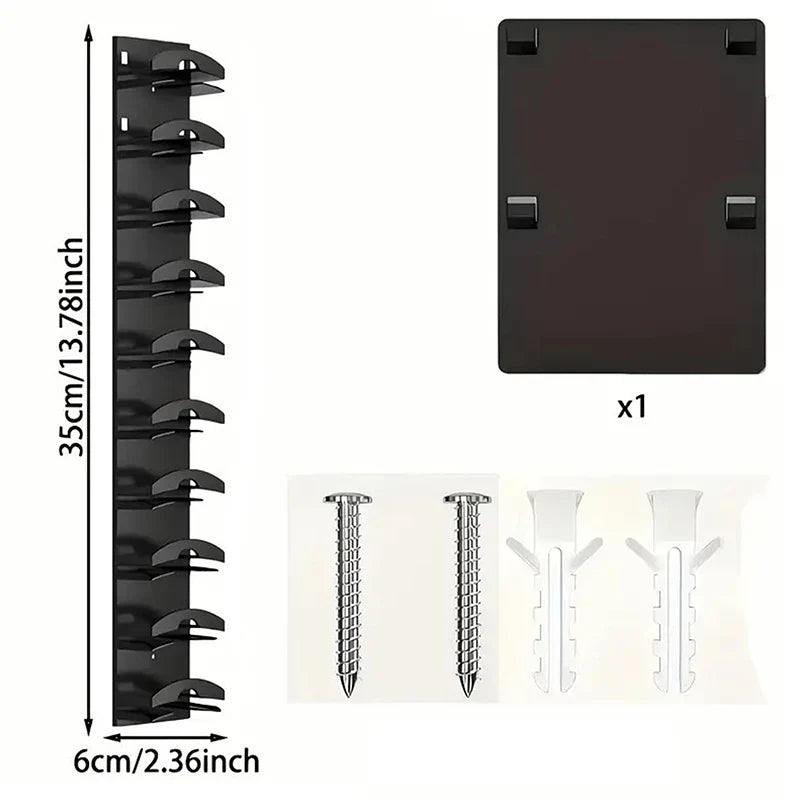 Wall Mounted Hat Rack Organizer – Baseball Cap Holder