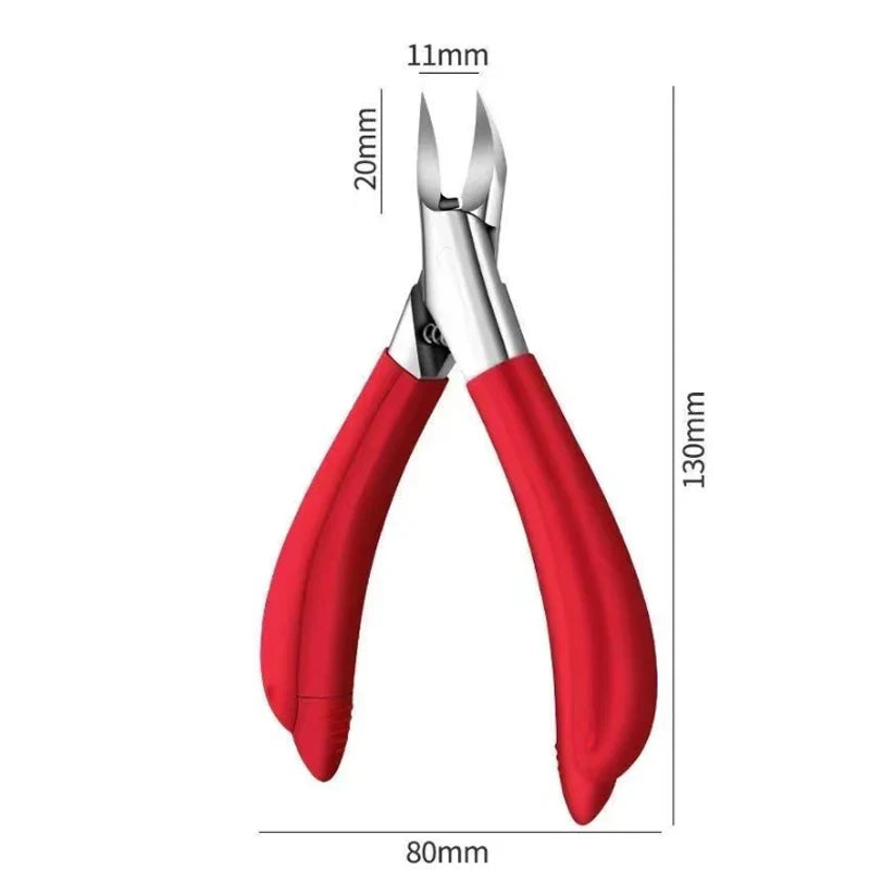 Stainless Steel Nail Clipper for Thick Hard Toenails