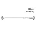 Adjustable Tension Curtain Rod Stainless Steel No-Drill 35–80cm