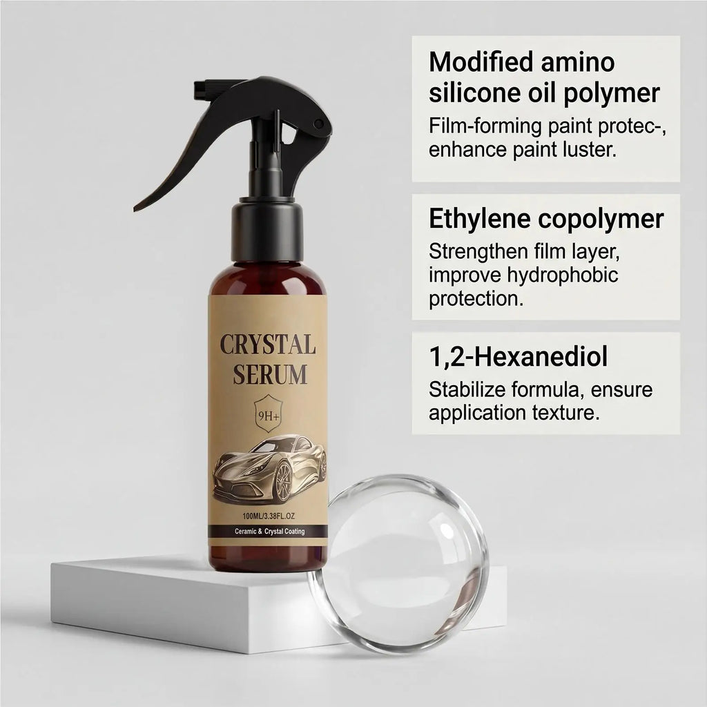 9H Ceramic Coating Spray 100ml – Car Paint Protection Kit