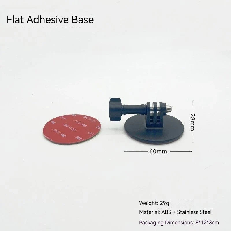 Flexible Adhesive Mount Kit for GoPro, DJI & Insta360