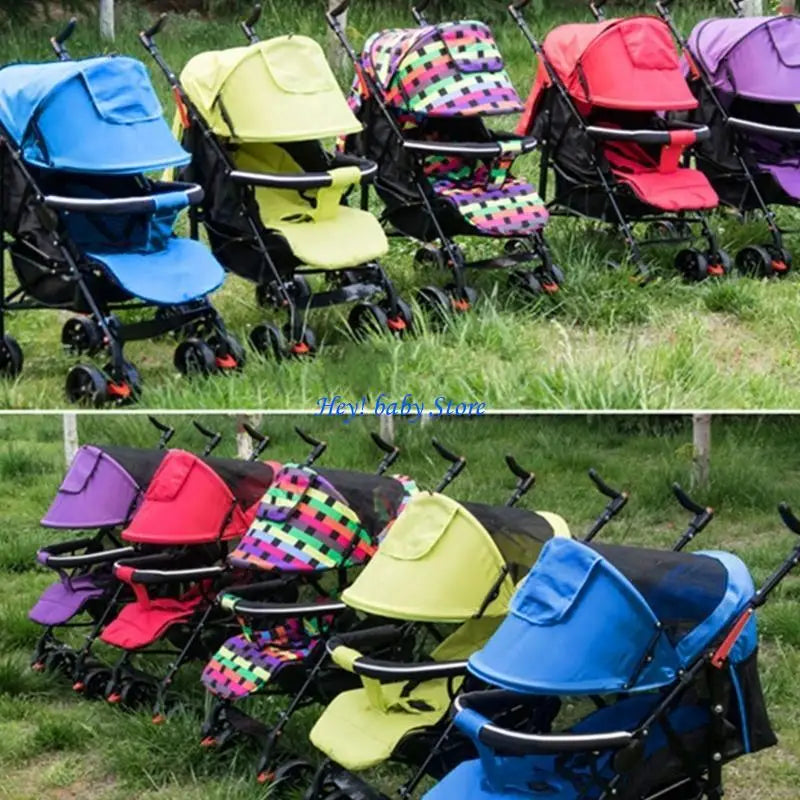 UV50+ Stroller Sun Shade Canopy | Rain & Sun Cover for Prams