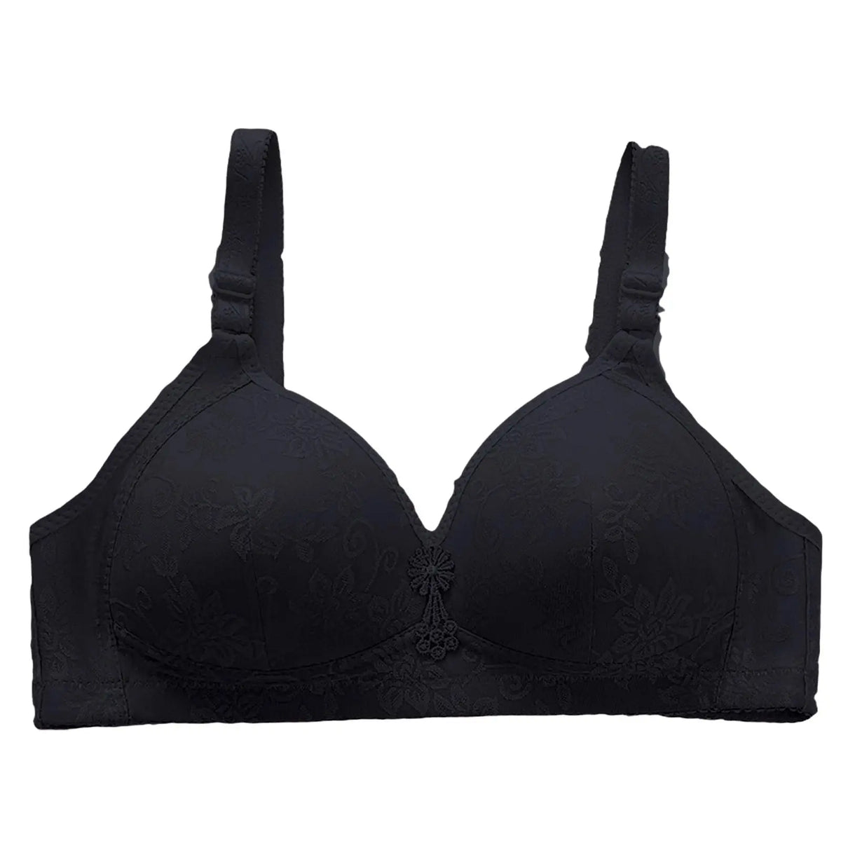 Wire-Free Gathering Bra – Seamless, Breathable & Adjustable