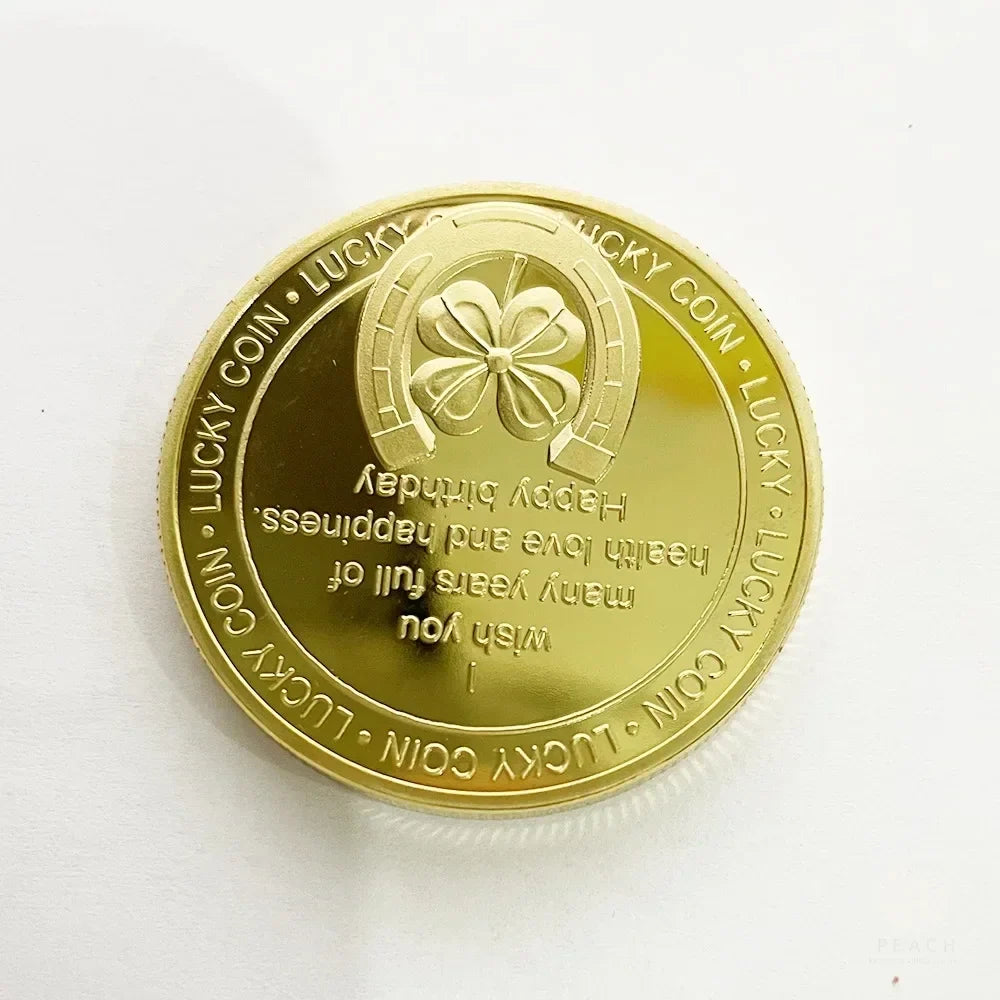 Commemorative Medal Lucky Coin | Birthday & Festival Gift