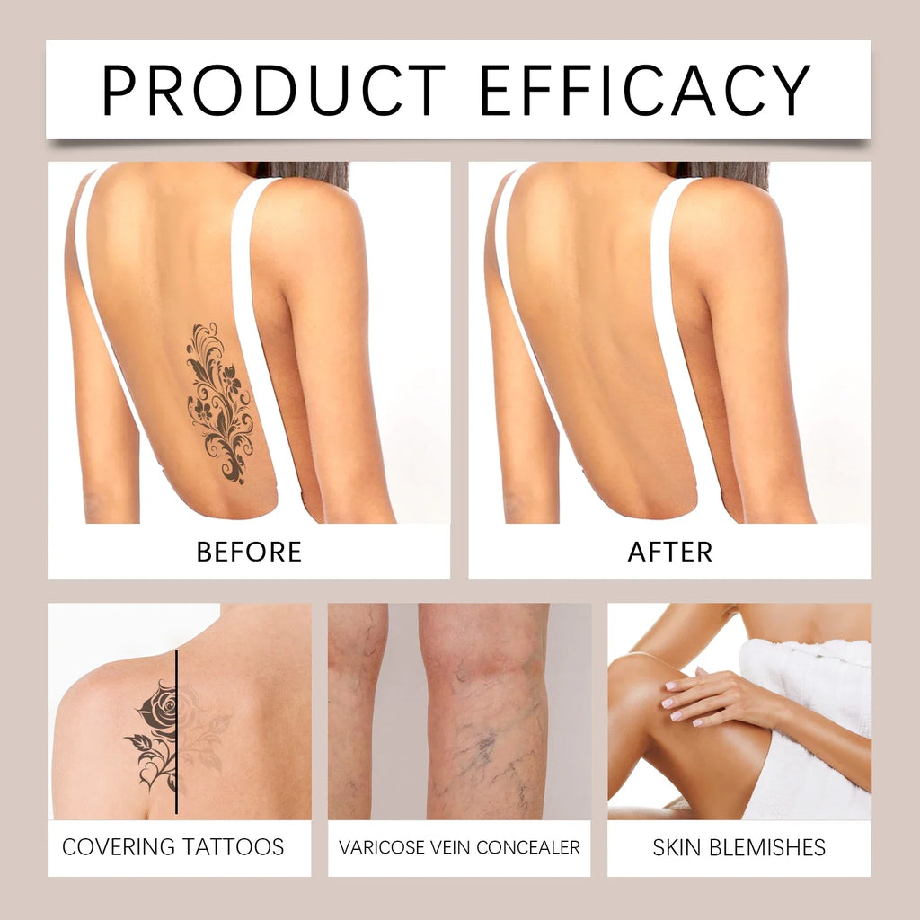 OceAura Waterproof Full Coverage Leg & Body Foundation
