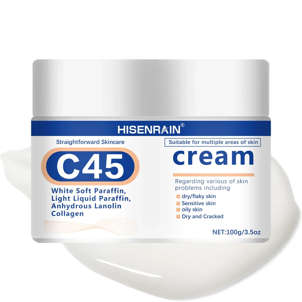 HISENRAIN Squalane & Hyaluronic Acid Face Cream | 72Hr Hydration