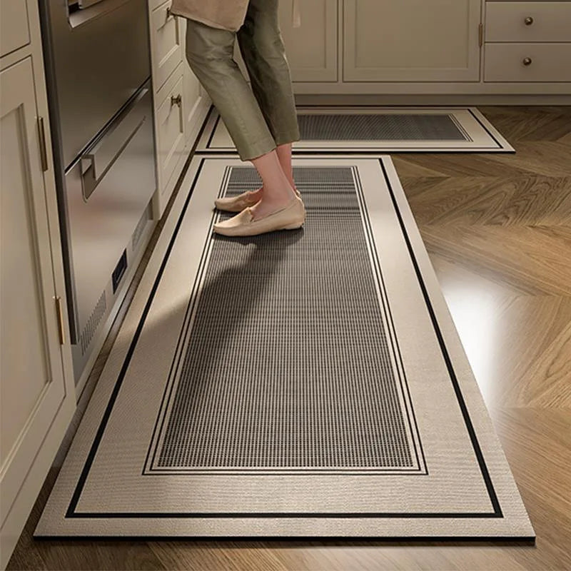 Diatom Mud Kitchen Floor Mat – Anti-Slip & Absorbent