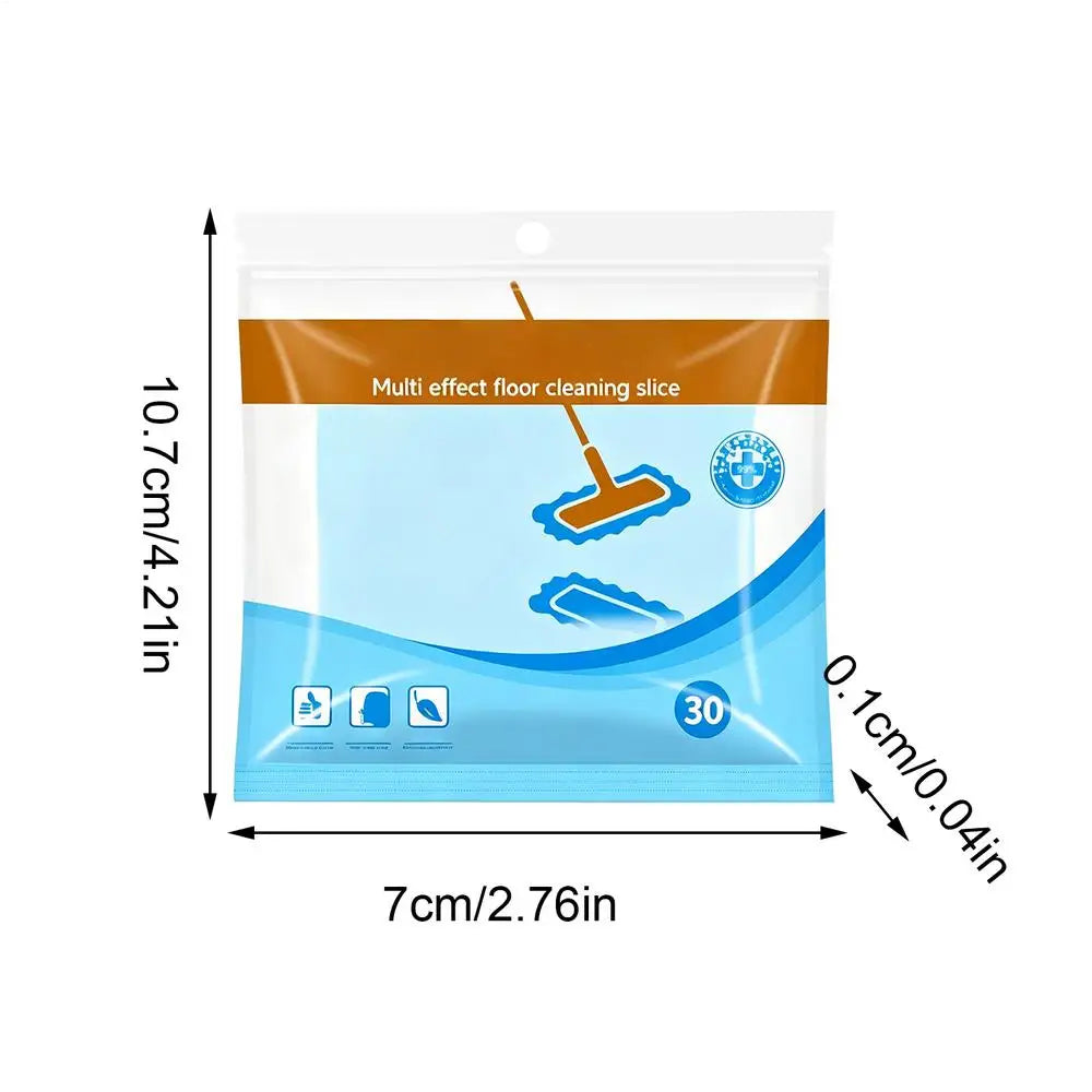 Dissolvable Floor Cleaning Sheets 30 Pack – Hardwood & Tile