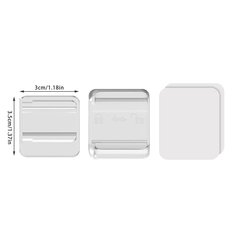 Compact Car Toll Pass Holder – Adhesive Windshield ETC Bracket