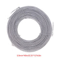 40M Roll Electric Meter Lead Seal Buckle Widely Used Iron Thread