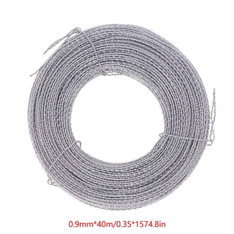 40M Roll Electric Meter Lead Seal Buckle Widely Used Iron Thread