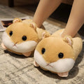 Cute Animal Fluffy Slippers – Women's Winter Cartoon Fur Slides
