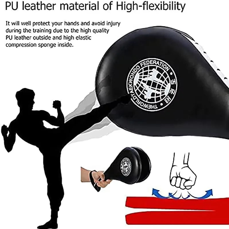 Taekwondo Foot Target Double Leaf Children Adult Fitness Boxing Sanda