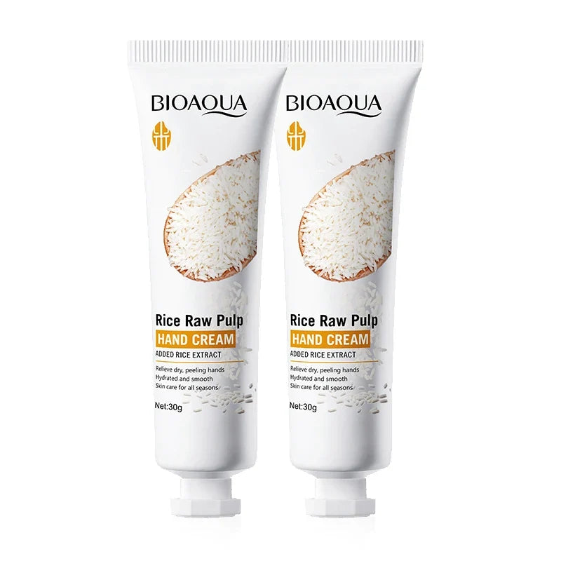 BIOAQUA White Rice Hand Cream – Moisturizing & Brightening