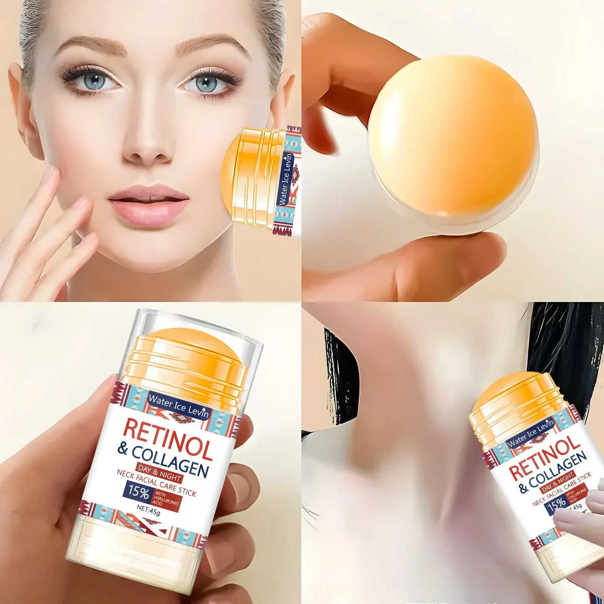 Retinol Lifting Firming Cream Stick Collagen Smooth Wrinkles Face