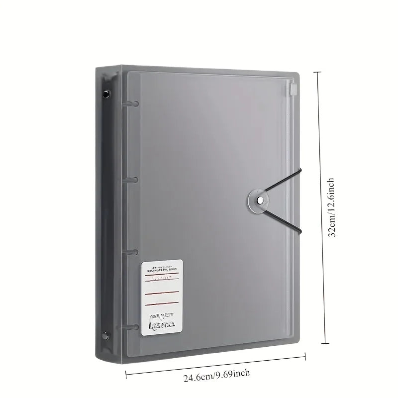 A4/A5/B5 PP Binder Document Organizer | ID & Certificate Storage