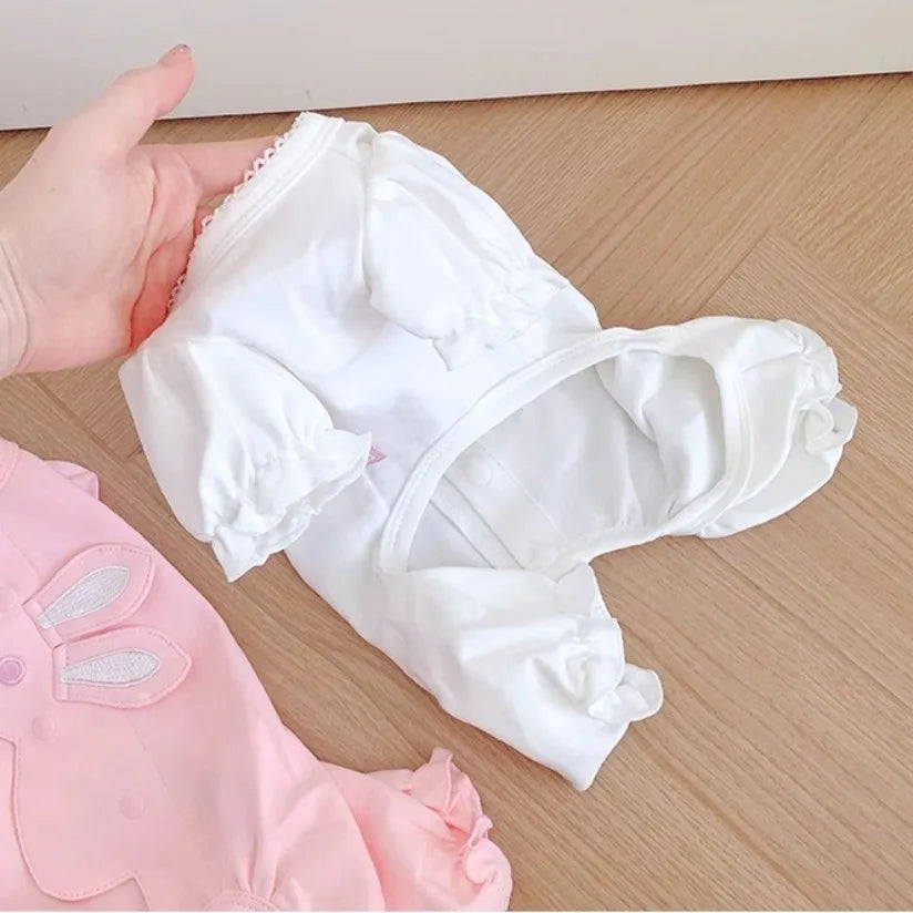 Cartoon Dog Vest Soft Breathable Pet T-shirt Small Medium Dogs Cats