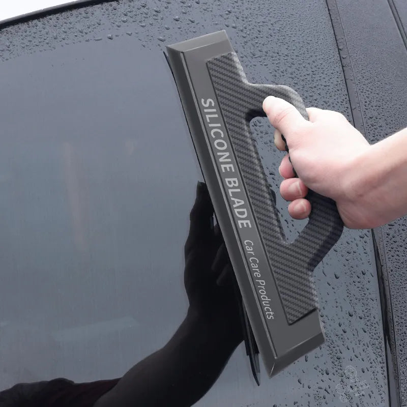 Non-Scratch Silicone Squeegee – Car Wrap & Window Wiper Tool