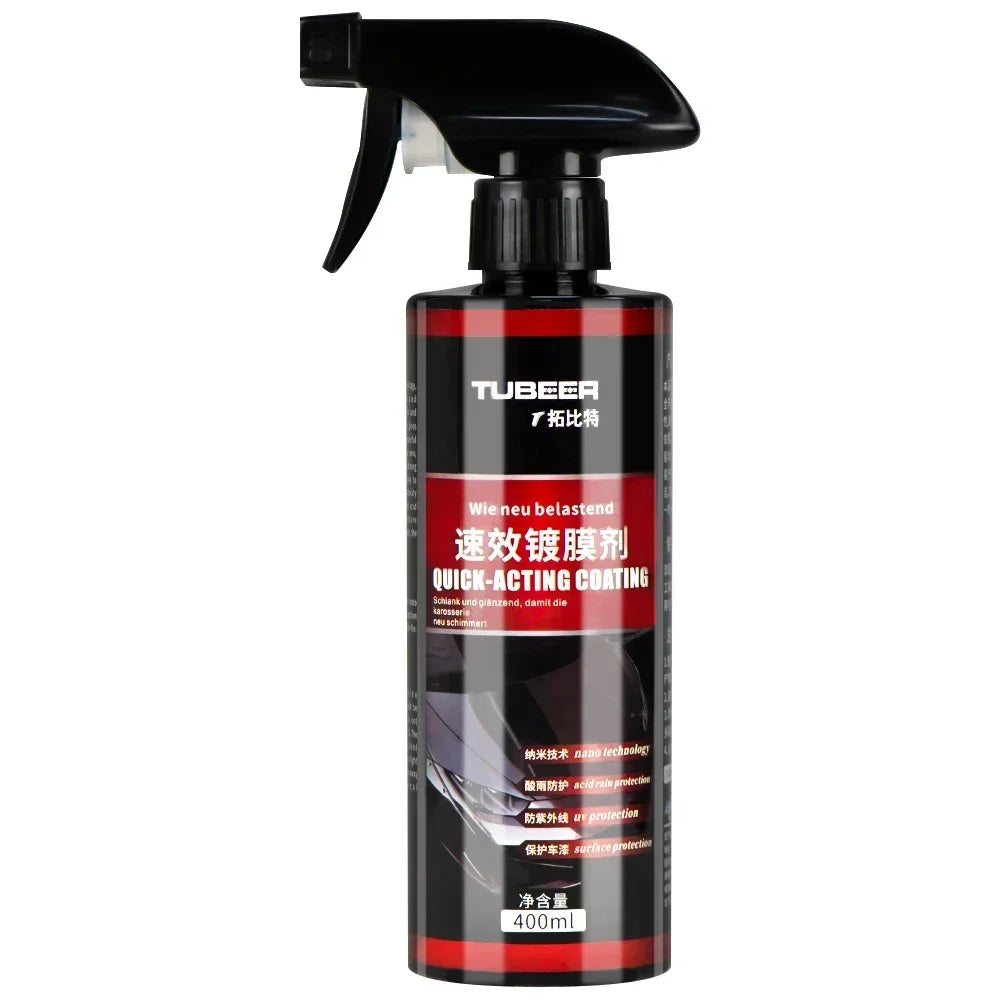 9H Ceramic Car Coating Nano Liquid Glass Plated Crystal Hydrophobic