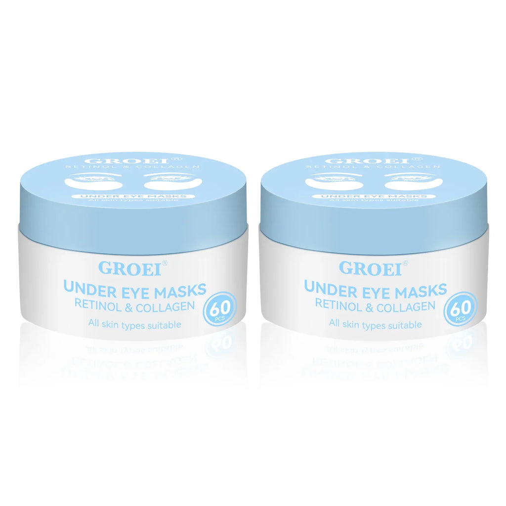 Retinol & Collagen Under Eye Masks – 60 Hydrating Patches