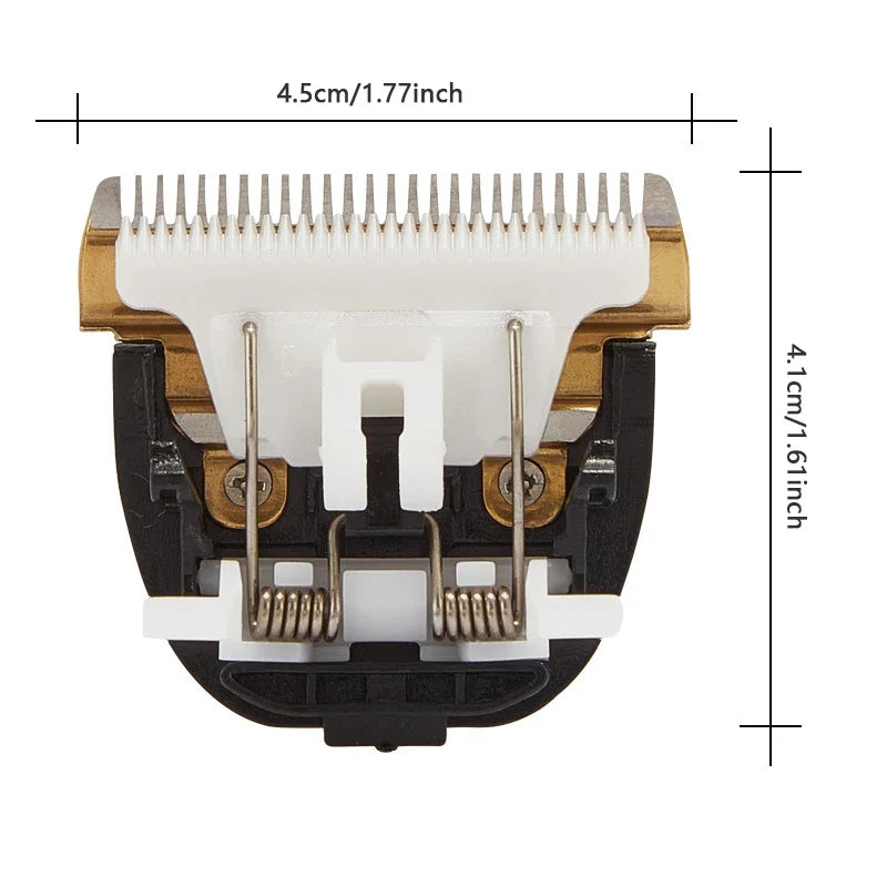 Ceramic Hair Clipper Blade Head 24 Teeth – Trimmer Cutter