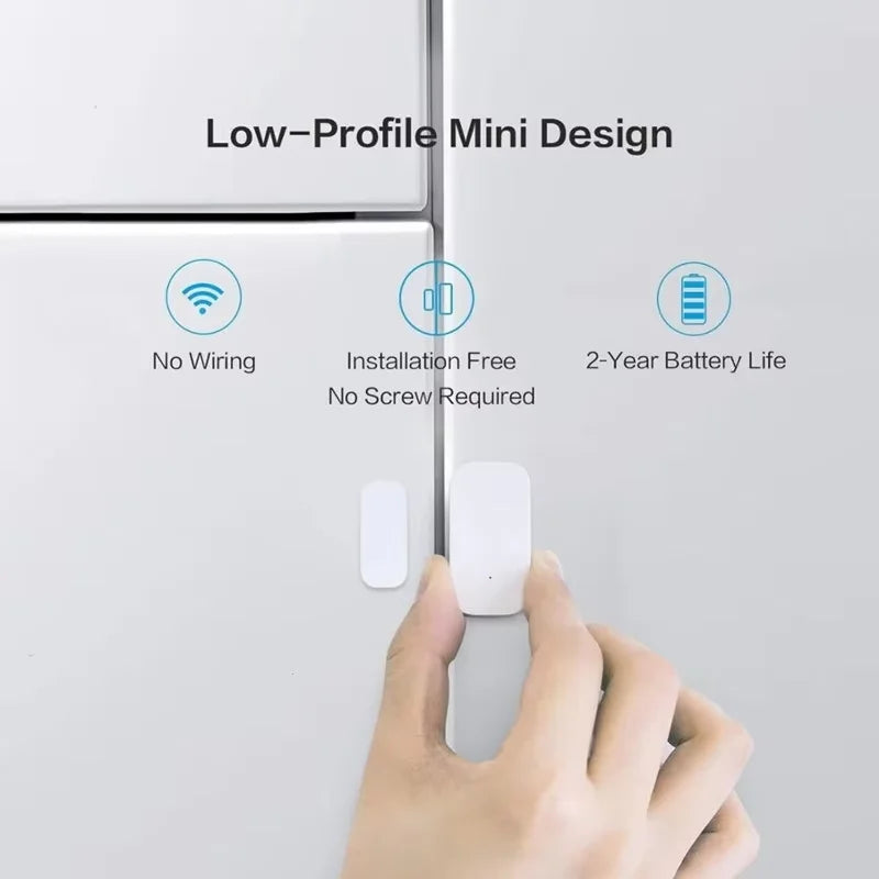 Aqara Smart Door Window Sensor Zigbee Mini Wireless Connection Alarm
