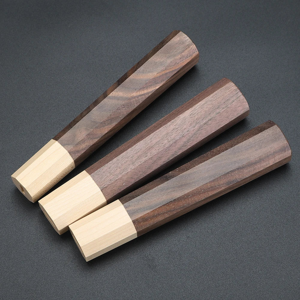 XUAN FENG D2 Steel Chef Knife – Wood Handle, 9-Inch Blade