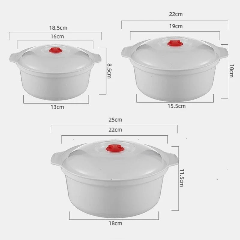 Microwave Oven Special Box Household Plastic Heating Fresh Keepeing