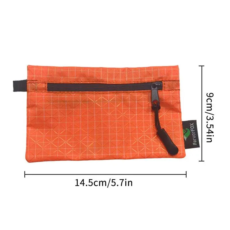 Waterproof Zipper Outdoor Pouch – Keys, Cards & Coins Bag