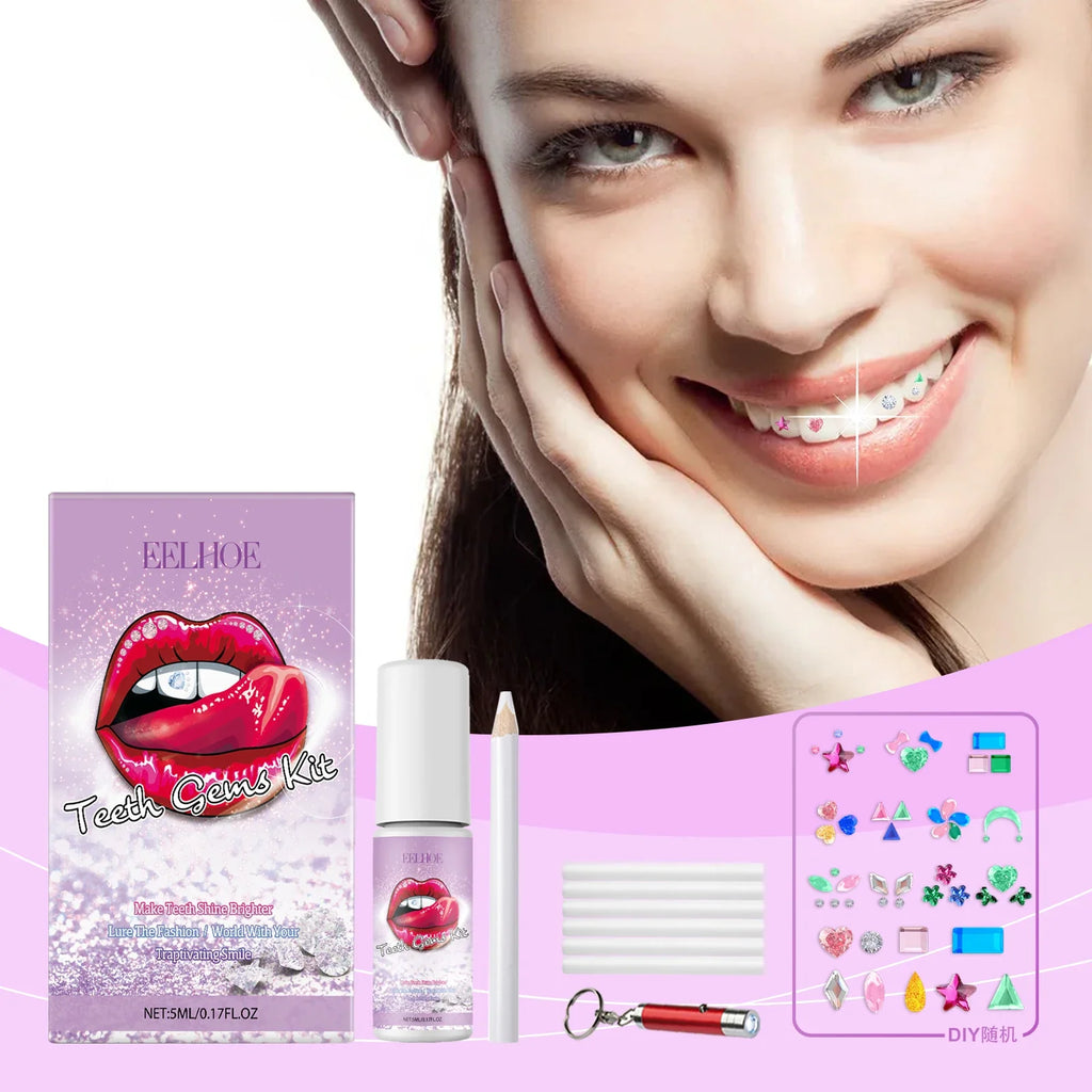 DIY Tooth Gem Kit – Diamond Crystal Teeth Jewelry for Women & Men