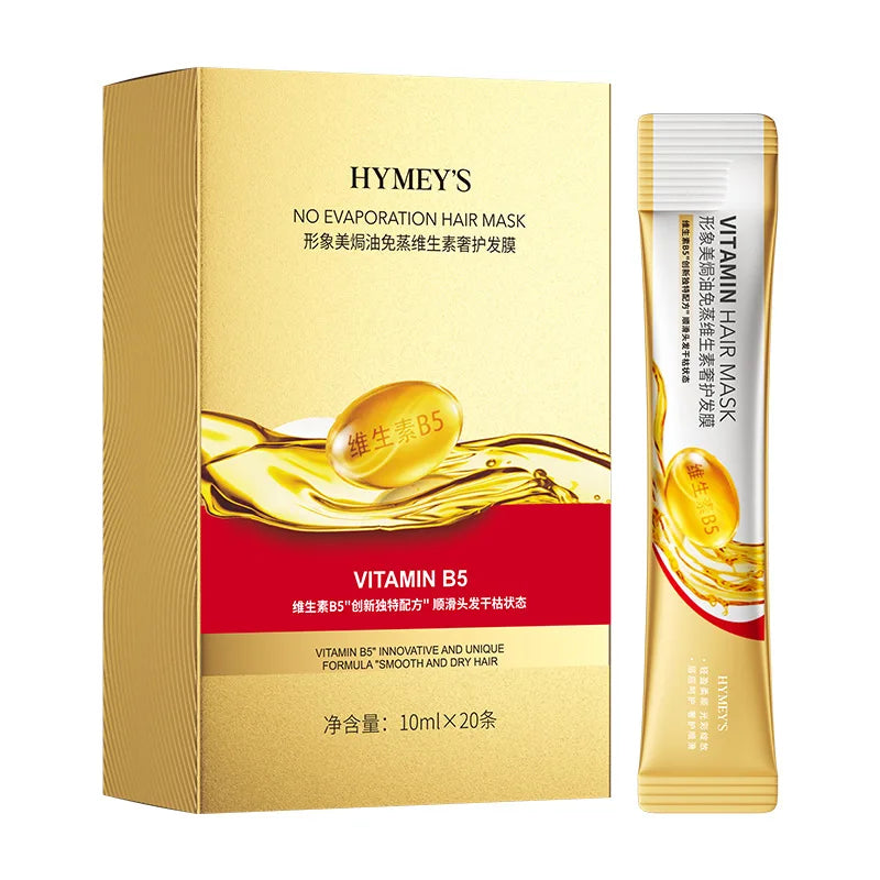 Vitamin B5 No-Steam Hair Mask 10ml – Salon Moisture & Smooth