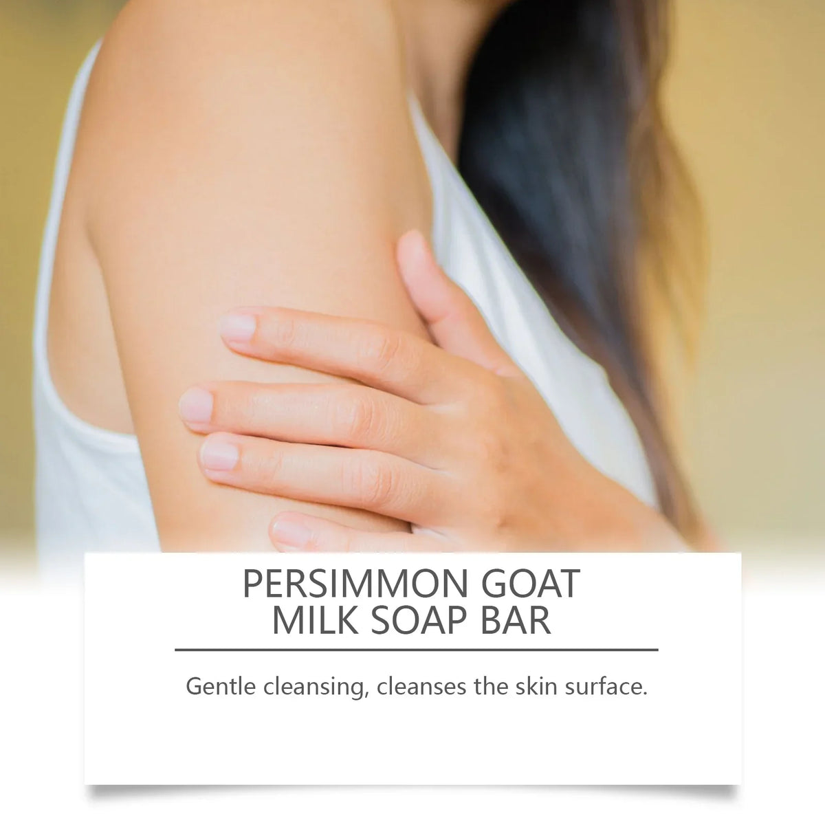 OceAura Persimmon Goat Milk Soap – Moisturizing Cleansing Bar