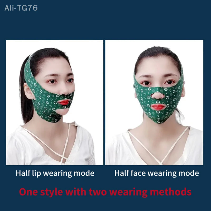 V-Line Face Lifting Band – Breathable Chin Slimming Strap