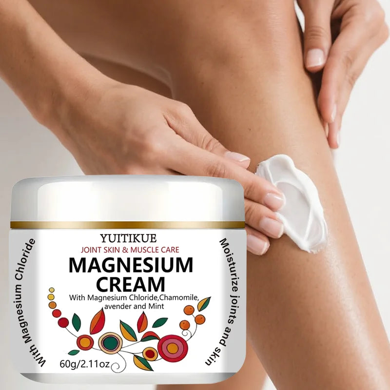 YUITIKUE Magnesium Cream – Deep Hydrating Body Moisturizer
