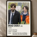 Broadchurch HD PVC Self-Stick Wall Art Poster | Waterproof Decor
