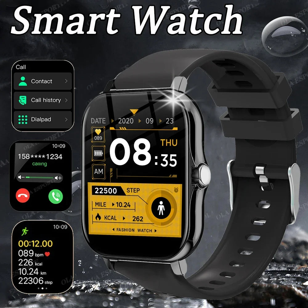 Smart Watch 2.01" Bluetooth Calls Heart Rate SpO2 | Android iOS