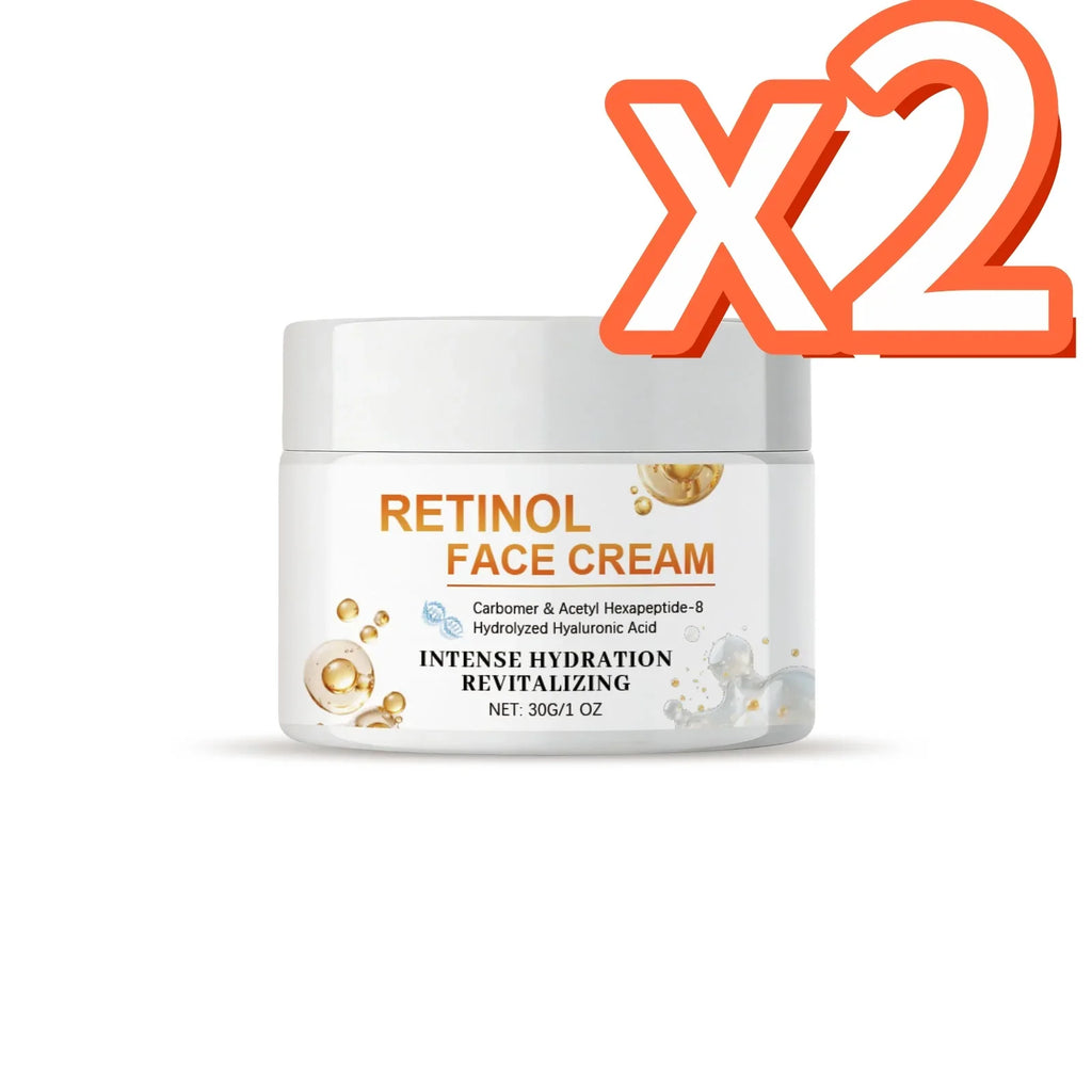 Retinol & Hyaluronic Acid Face Cream – Firm, Hydrate & Brighten