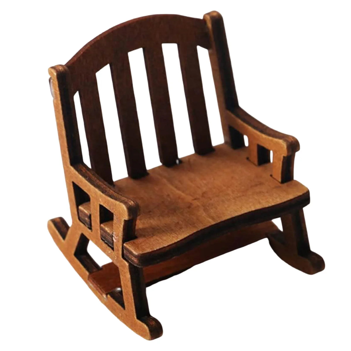 Christmas Miniature Wooden Chair Ornaments | Doll House Décor