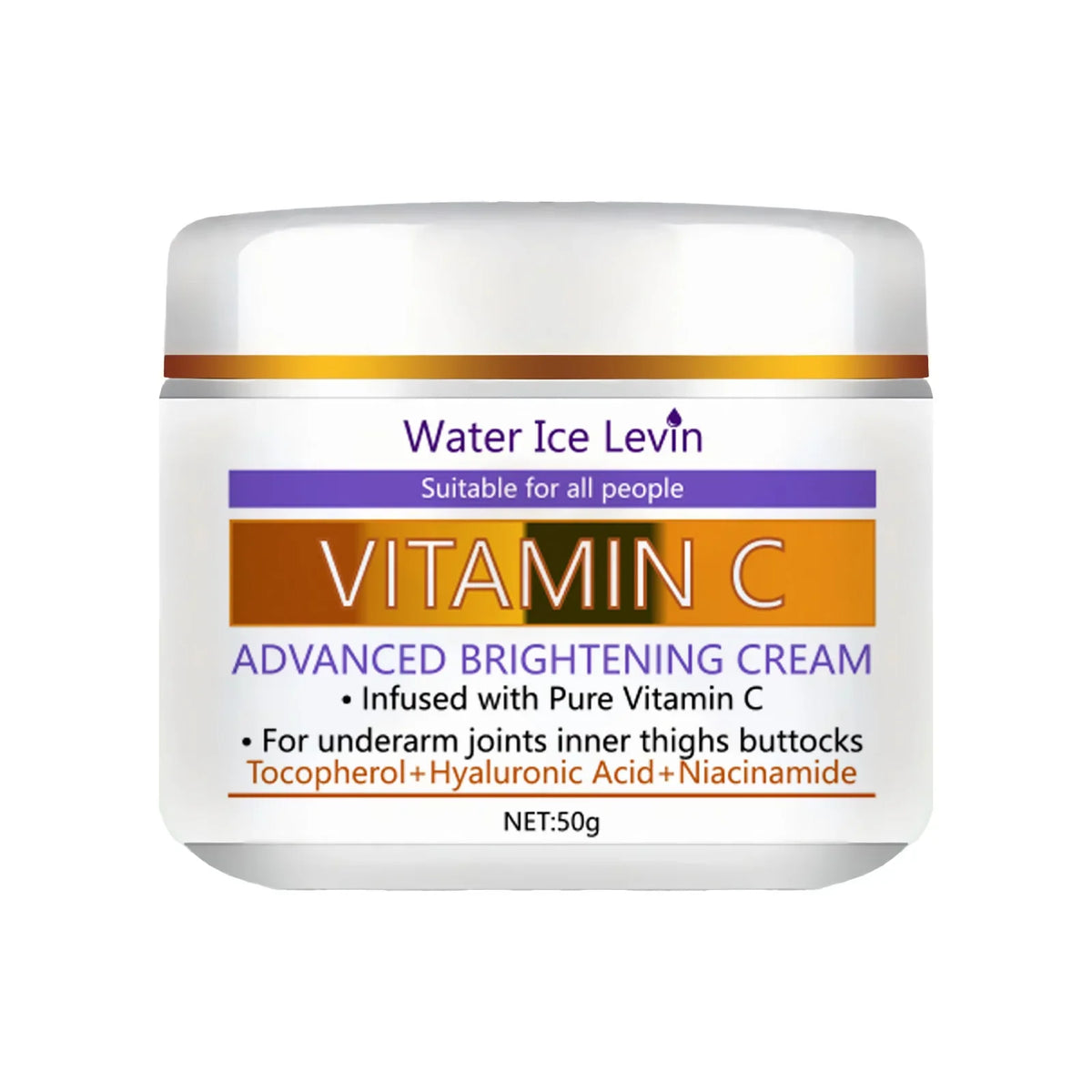 Vitamin C Brightening Body Cream – Underarm, Thigh & Glow