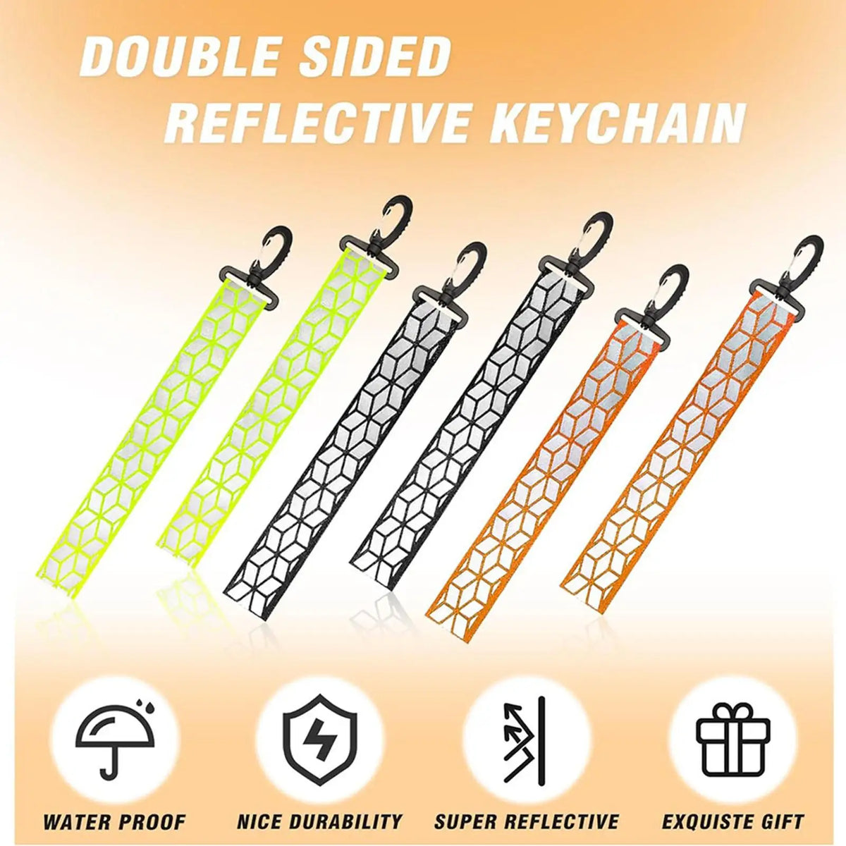 Reflective Safety Pendant Lightweight 360 Degree High-visibility