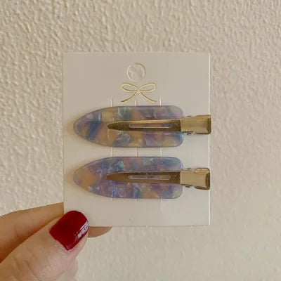 No-Crease Seamless Duckbill Hair Clips | Bangs & Fringe Set