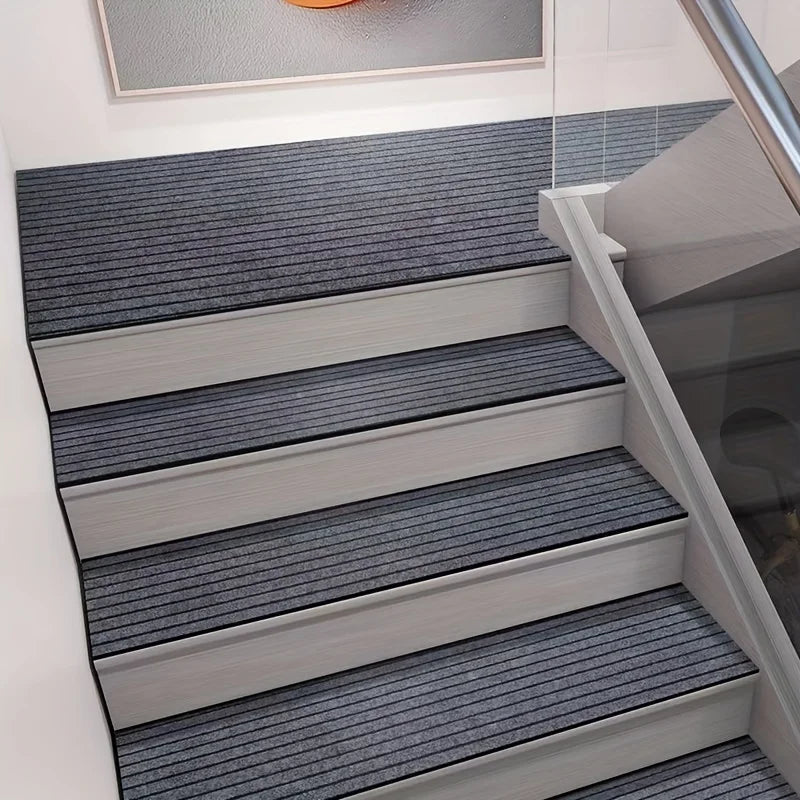 Self-Adhesive Non-Slip Striped Kitchen & Hallway Floor Mat
