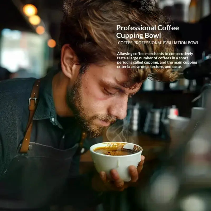 200ml Coffee Cupping Bowl – BPA-Free PP, Stackable & Dishwasher Safe