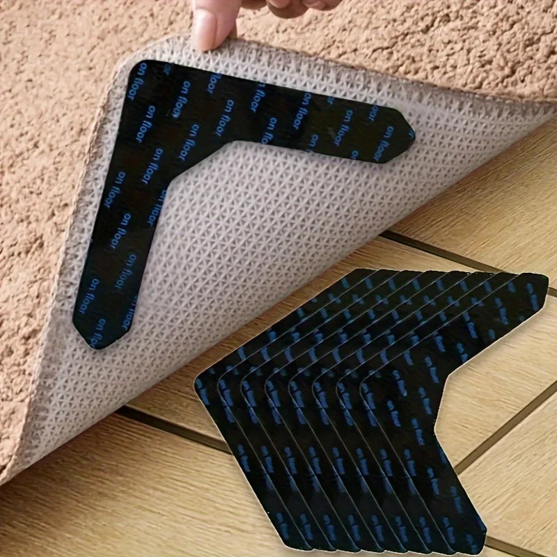 Newest Carpet Non-slip Stickers Washable Anti Curling Patch General