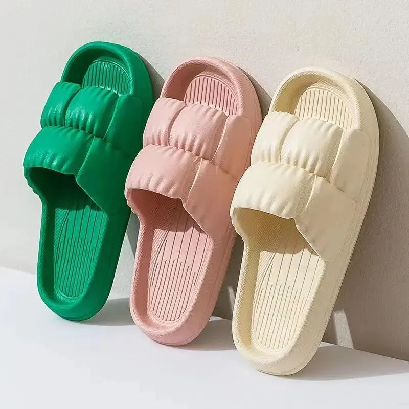 Non-Slip Soft Slippers for Women & Men – 11-Pair Set