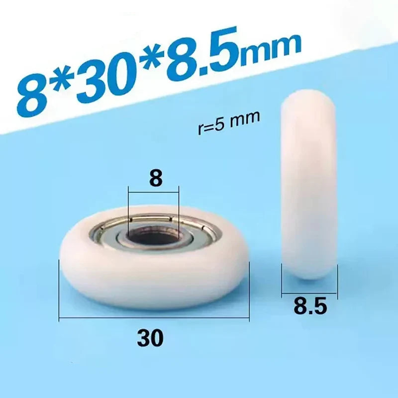608ZZ POM Nylon Bearing Pulley Wheel 8×30×8.5mm | 1 Pc