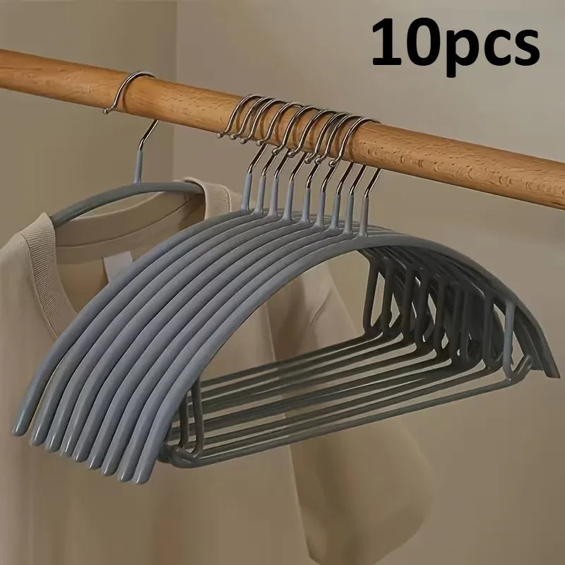 Non-slip Hangers Anti-shoulder Bump Arc Design Clothes Hanger Laundry